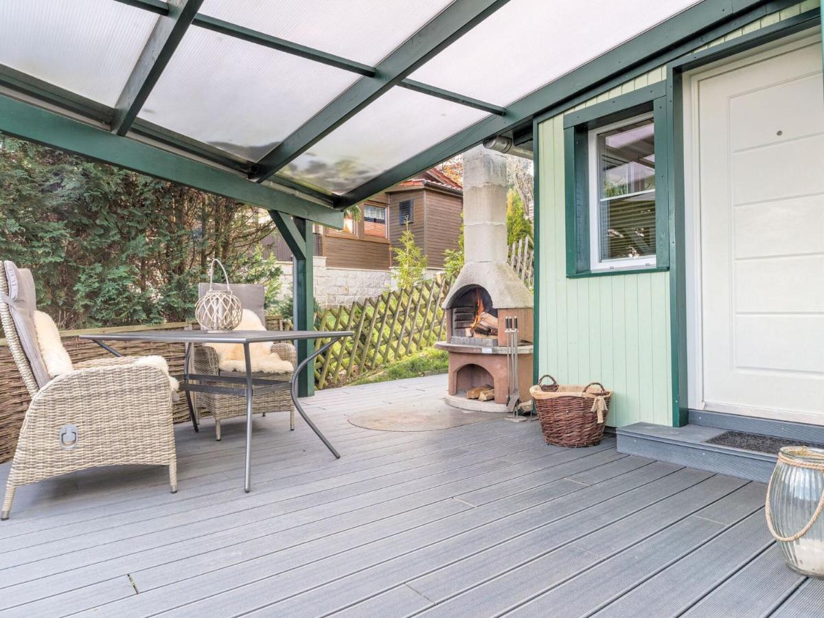 Holiday Home With Terrace Next To The Forest Allrode Exterior photo